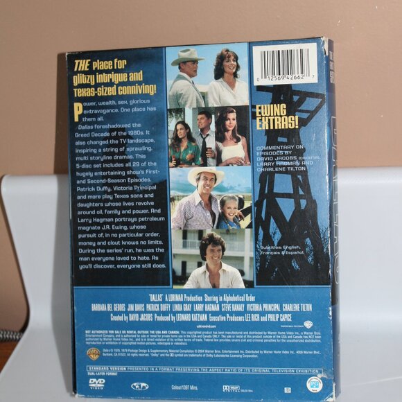 Dallas The Complete  First And Second Season DVD Set - Picture 2 of 3